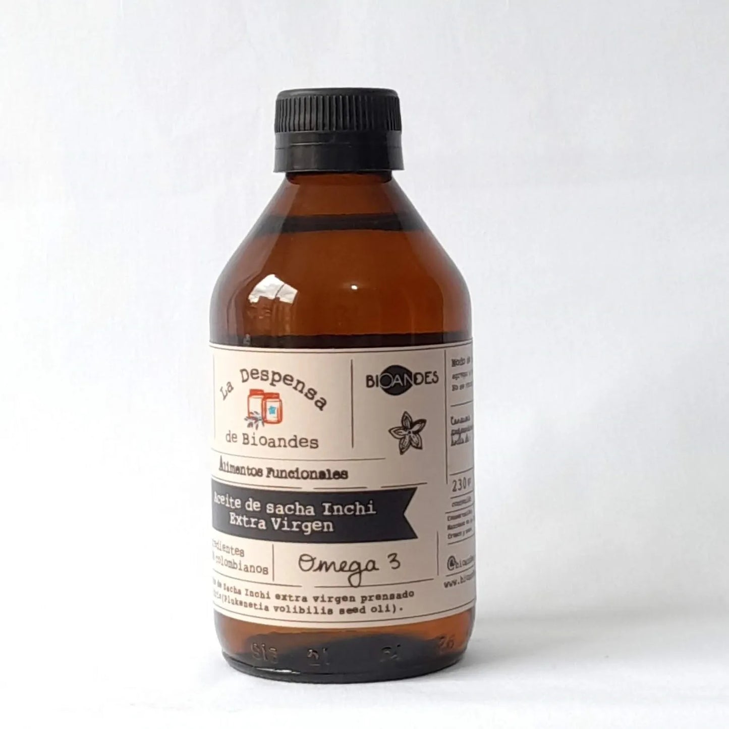 Aceite De Sacha Inchi NATURAL x230 gr