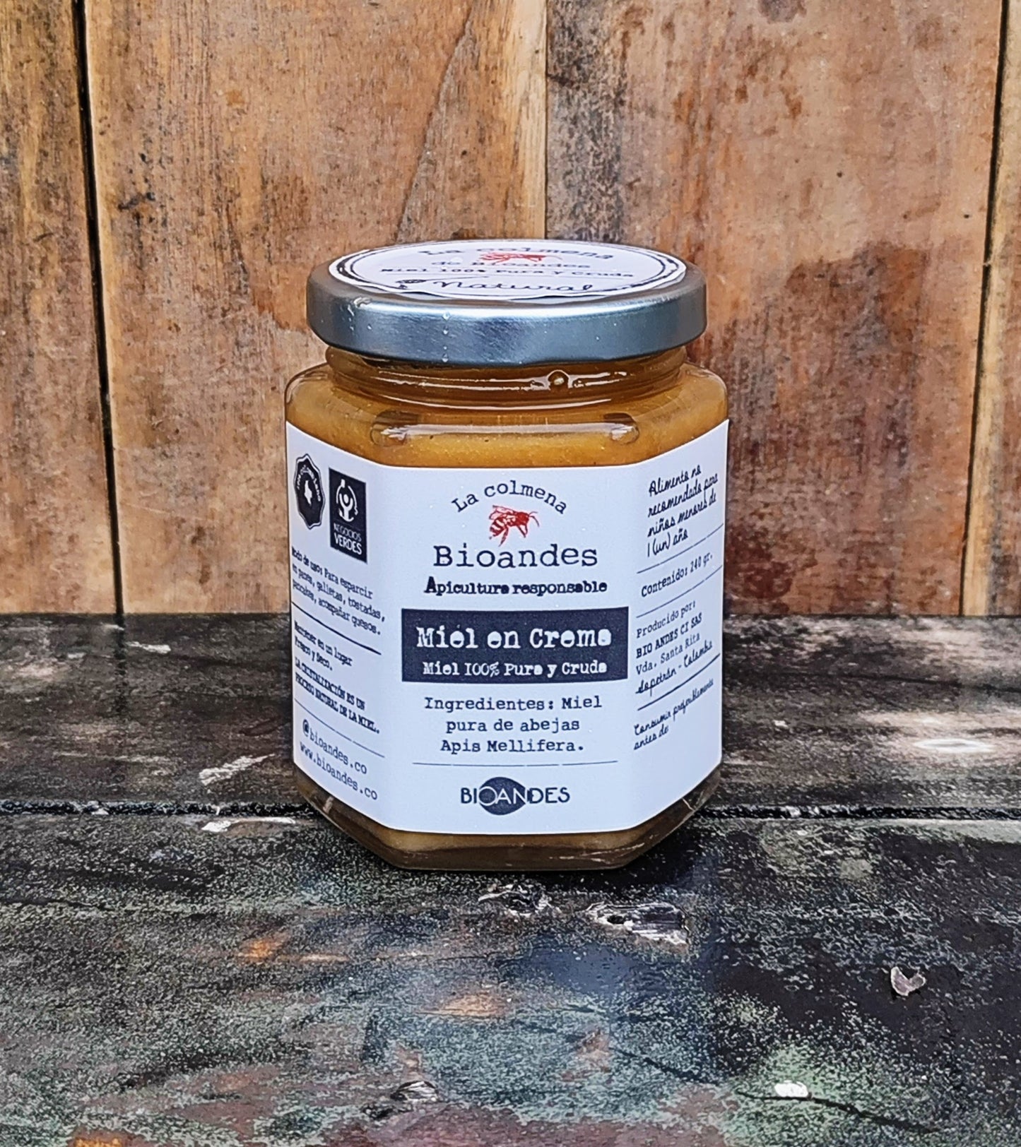 Miel en crema x 240 gr